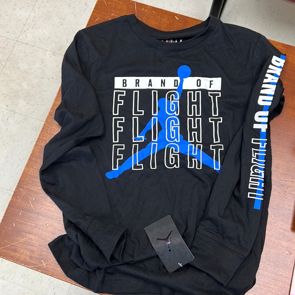 Jordan long sleeve basketball shirt